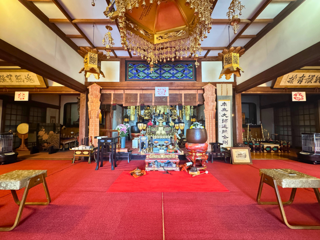 延命山地福院 本堂（高野山真言宗・足利市）